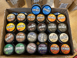 GRINDS - kávové sáčky v různých příchutích (alternativa k žvýkacímu tabáku) 