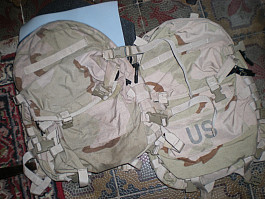 US Army batoh assault pack DESERT 3D   MOLLE II 3 DAY PACK
