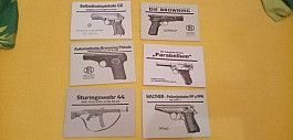 Knihy návod na Německé Mauser zbraně pistole a pušky