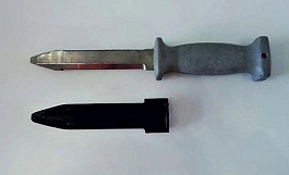 Nůž pro letce a výsadkáře na přeřezávání padákových šňůr -СТРОПОРЕЗ ВДВ 1987Г 