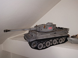 Rc Tank Tiger 1 - kovová verze - airsoft