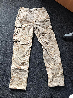 MCCUU MARPAT Desert kalhoty M-Long