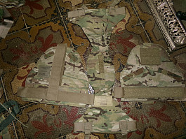 US ARMY nákulák ramena IOTV MC multicam OCP BODY ARMOR MOLLE II