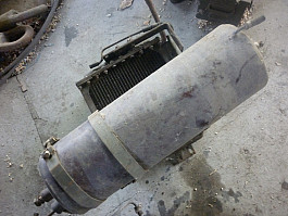 Vzduchová nádrž pro dělostřelecký tahač ATS-59G