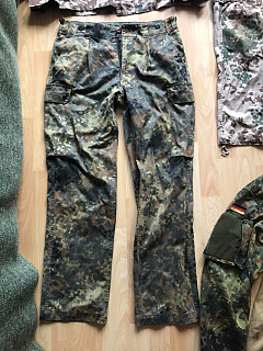 Uniformy kalhoty německé flecktarn troopentarn 