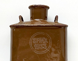 Prvorepubliková armádní polní lahev Sfinx 1933