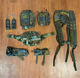 Vz95 gear lékárnička ifak sumky evo3a1 montážní kroužky