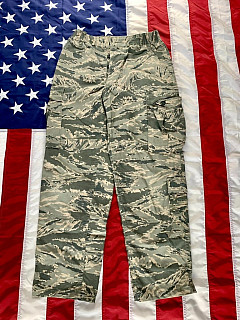 USAF Kalhoty Tiger Stripe originál. Velikost small - použité.