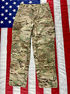 US Kalhoty ACU Multicam žáruvzdorné originál - jakost 2.Medium Regular
