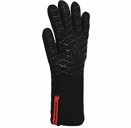 Kevlarové grilovací rukavice Feuermeister BBQ Premium - černé