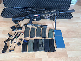 Celokov HK416 full upgrade, Samopal, airsoftová zbraň