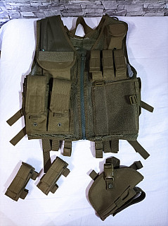 GFC taktická vesta KAM-39 - olive