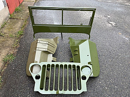 Prodám kvalitní repliku karoserie jeep willys MB