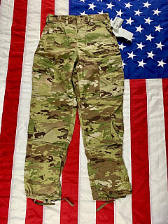 US Kalhoty ACU Multicam žáruvzdorné originál - nové Small Regular