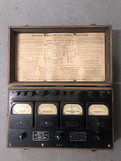 Weston Industrial Analyzer Model 639, US Army, WW2