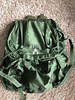 US polní kabát M65 Woodland, Batoh ALICE 85L (čtete popisek)