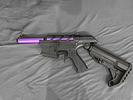 G&G SSG 1 (BLADE TRIGGER) S  CARBON UPPEROM + INNER BARRELOM 128MM