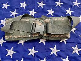 USAF bederní pás - Molle vazba - Tiger Stripe nekompletní