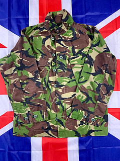Britská blůza/košile combat woodland originál - použitá 160/88