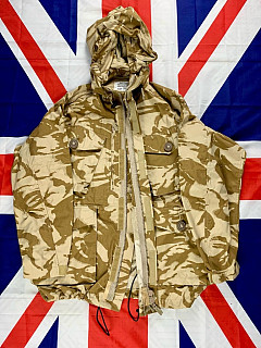 Windproof smock desert Britský originál - vojenská bunda 160/96