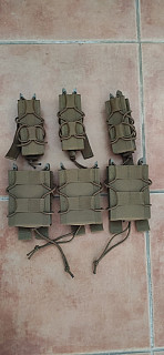 Zásobníkové sumky Warrior SQM Coyote