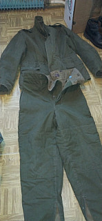 Zimní komplet ČSLA 50 léta bunda 3C kalhoty 2B