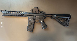 Airsoftová zbraň GC16 Predator, celokov, elektronická spoušť - černá