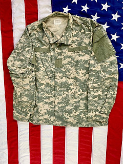 US Košile /Blůza ACU Ripstop Digital - použitá. Vel.Medium Regular