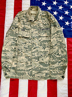 USAF Košile/ Blůza Tiger Stripe originál - použitá Vel. Small Regular