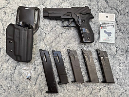 SIG SAUER P226R MARUI GUARDER MAPLE LEAF WE RH HOLSTERS SAFARILAND PISTOLE ZÁLOŽKA