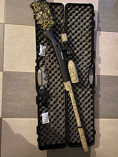 Novritsch SSG10 A1 + Ghillie, gear