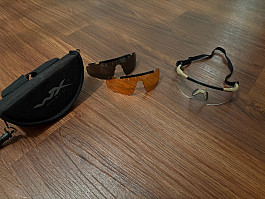 Taktické brýle WileyX Saber Advanced Tan smoke/clear/rust