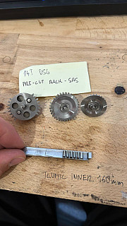 Zbořil DSG Kola bevel 14T + SHS Hřeben