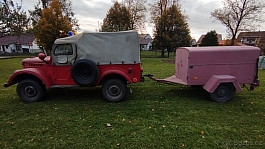 GAZ 69 M "Hasiči" + ZV-6 + vybavení