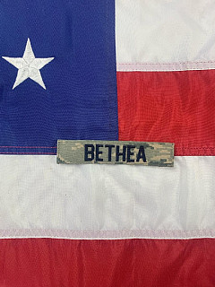 Nášivka U.S Army Tiger stripe originál