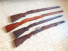Pažby Mauser K98k, vz. 24, Mosin
