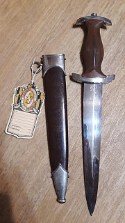 Papírový štítek Carl Eickhorn Solingen cca 1939