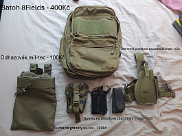 Náhodné kusy výbavy