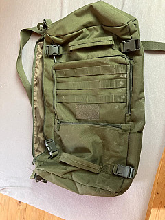 Olivová taška/batoh