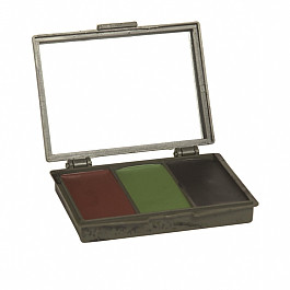 Barvy na obličej Mil-Tec Camo Set (černá, zelená, hnědá)