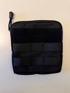 Sumka molle na zip - Black (8Field)
