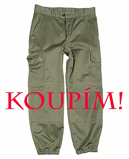 SHÁNÍM kalhoty polní Francouzské F2 zelené