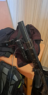 Tlumič zapuštěný do předpažbí M14x1 levý závit