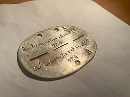 WEHRMACHT ID ZNÁMKA  ARTILERIE