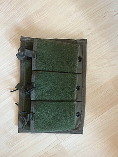paraclete pouch 3 mag smoke green 