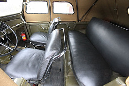 Gaz 69 A - zadní sedadlo a opěradlo - ORIGINÁL !