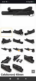 Poptávám granátomet m203 na m4