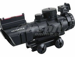 Puškohled VictOptics C1 Fiber Sight 4x32 