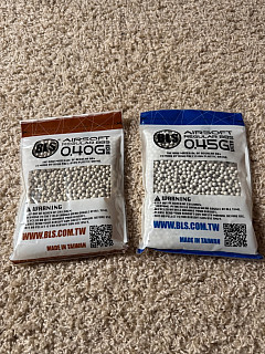 Kuličky 0.40 a 0.45