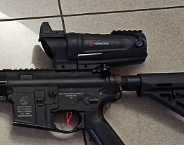 Hikmicro termo 3D montáž na RIS